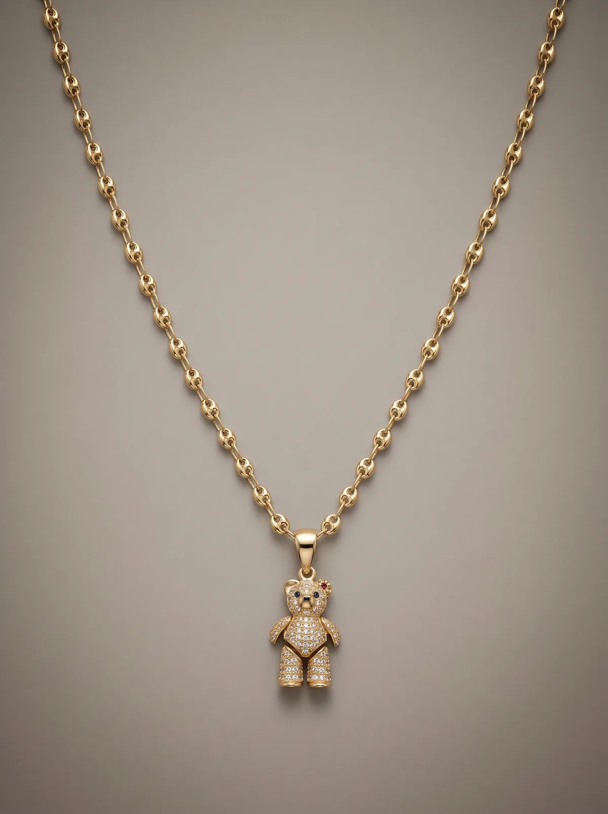 Cadena con Dije Oso – ST Joyería